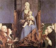 Antonello da Messina Sacra Conversazione France oil painting artist